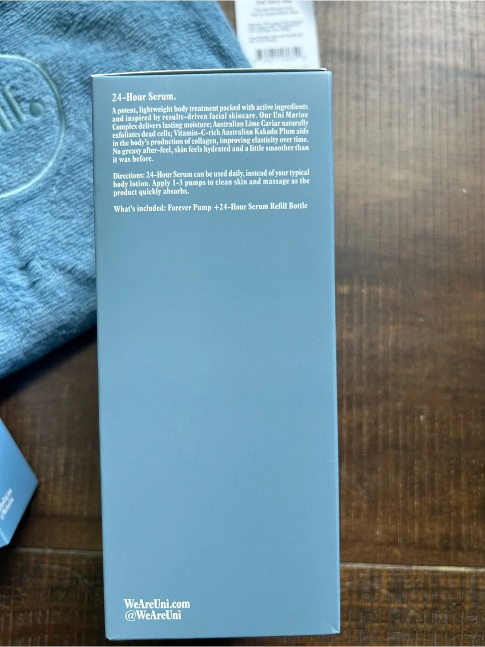 NEW Uni “Rain” Body Care Set | NYC Pop-Up Exclusive | Full Sized Serum & Oil